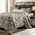 thumbnail image 3 of HiEnd Accents Rebecca Reversible King Quilt Set, 3 of 7