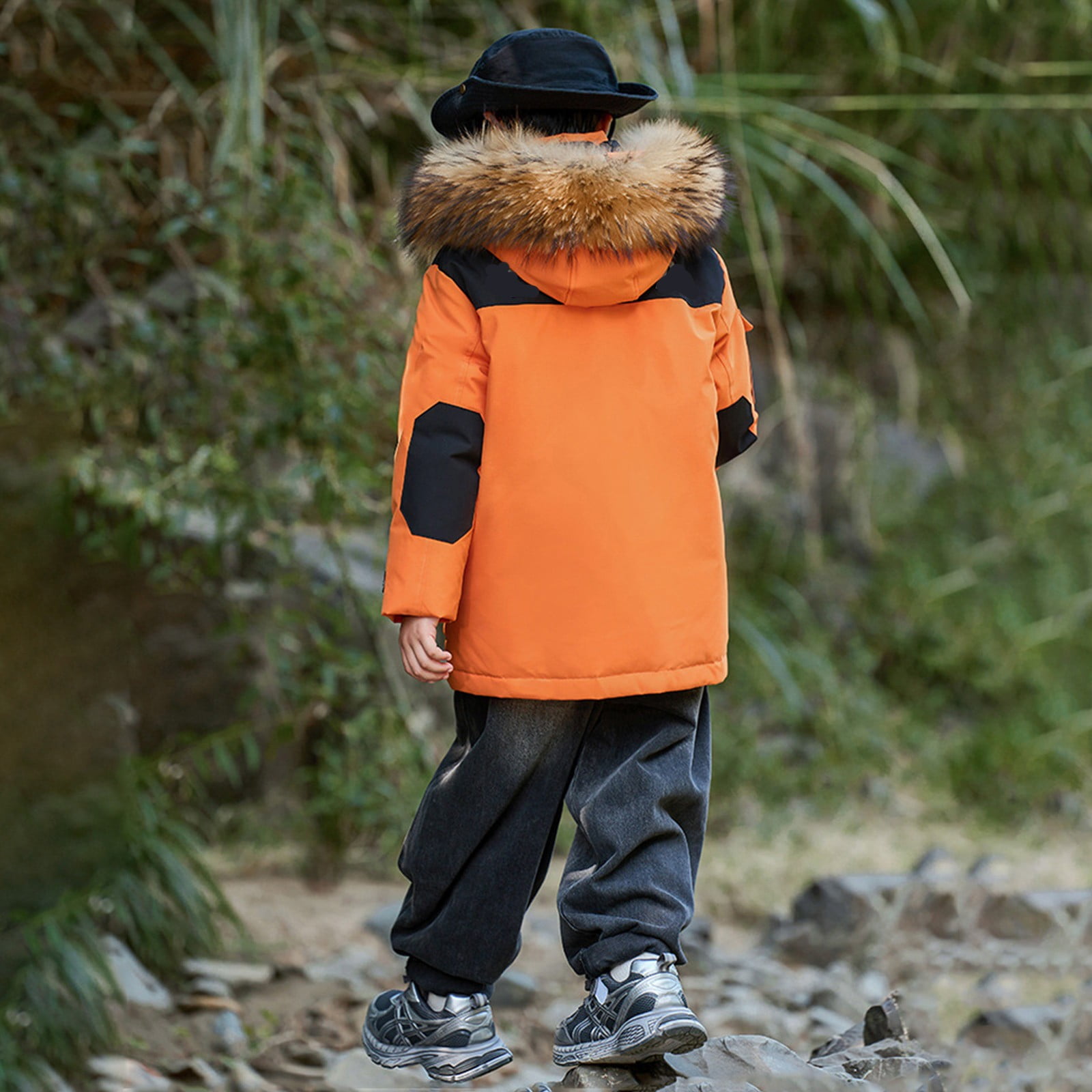 Maoo Garden Winter Chrisuno Boys Waterproof Winter Sherpa Parka Coat