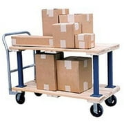 Vestil Manufacturing VHPT-D-2754 Double Decker Platform Truck, 54 x 27 in.