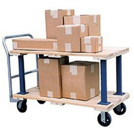 Vestil Manufacturing VHPT-D-3060 Double Decker Platform Truck, 60 x 30 in.