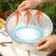 thumbnail image 4 of (Lote Mínimo 10 Juegos) Olla Papel Aluminio Extragruesa Olla Caliente Desechable Olla Especial para Acampar Al Aire Libre Y Embalaje Picnic Olla Papel Aluminio (paquete 6) (2200 Ml), 4 of 9