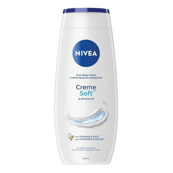 NIVEA Creme Soft Body Wash for Women with Almond Oil