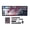 grey, variant on Anime Girl Gradient Keycap Set for Mechanical Keyboards, Cherry Profile Custom Keycaps,side Letters with Translucent Design