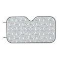 thumbnail image 7 of Balery Fun Rabbit Print Car Windshield Sun Shade,Windshield Sunshade for Car Pickup Truck SUV Accessories-Medium, 7 of 7
