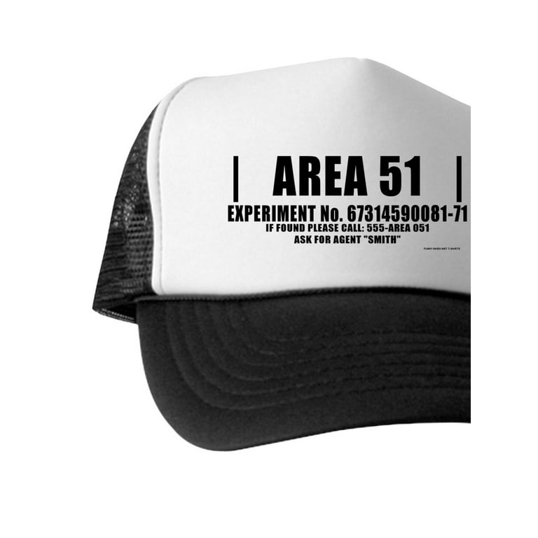 CafePress - Area 51 Escapee - Unique Trucker Hat, Classic Baseball Hat