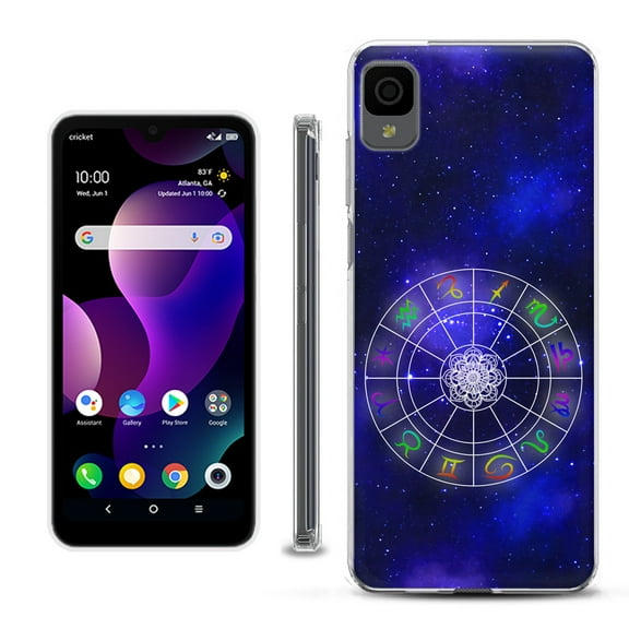 Slim-Fit Gel TPU Phone Case for TCL 30Z / 30 Z / 30 LE, by OneToughShield ® - Zodiac / Horoscope
