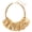 BN_0102_LightBrown, variant on Boho Western Necklace for Women - Fashion Natural Geometric Linked Bohemian Necklace for Party,Errands,Art,Vacation