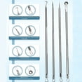 thumbnail image 3 of Metal Grade Blackhead Extraction Tool Kit with 7/5 Pcs for Nose Face, 3 of 3