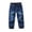 Dark Blue, variant on Baggy Jeans Boys Toddler Jeans — Pack Pull-On w/Soft, Stretchy Fabric — Adjustable Waistband, Classic Fit, Durable(Blue,4-5 Years)
