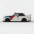 thumbnail image 4 of BRICK BMW M3 E30 Speed Champions Compatible with LEGO Car Building Blocks Brick Car Toy - 220 Pieces, 4 of 5
