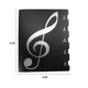 thumbnail image 5 of Carpeta de edición de música multifuncional con páginas internas a color. La edición de música de piano puede modificar 20 páginas de edición de música de prueba, 5 of 5