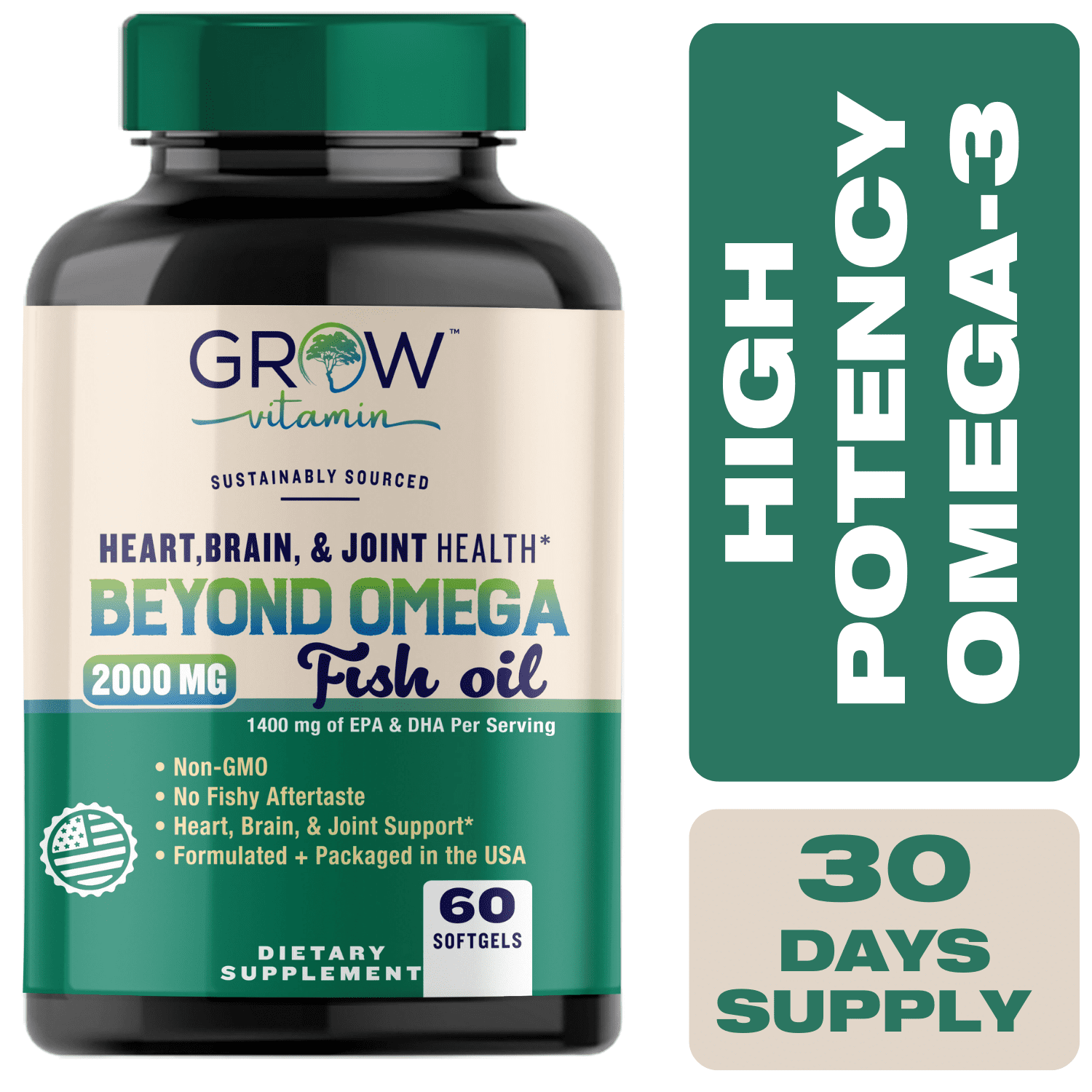 Omegawell beyond Omega Fish Oil Heart, Brain, and Joint Support