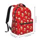 thumbnail image 2 of Fotbe Christmas Hat beer Mochila Casual con Estampado para Escuela, Viajes y Actividades al Aire Libre - Duradera, Ligera y Cómoda, 2 of 5