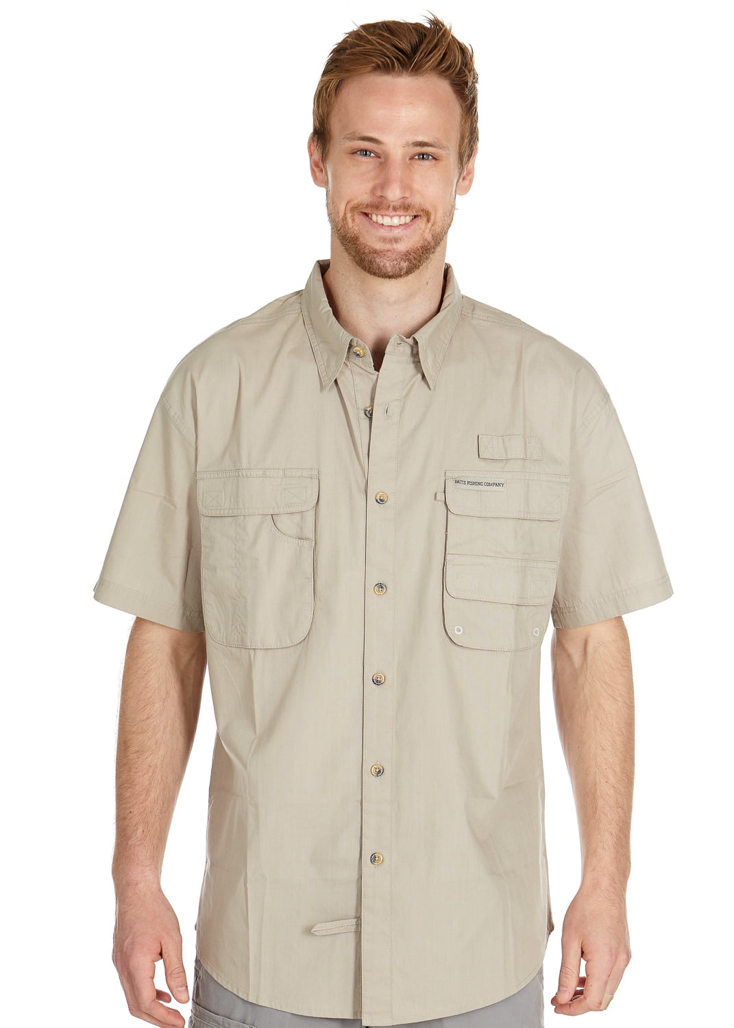 All American Fisherman Vented Fishing Shirt Short  Fishing shirts, Button  shirts men, Dot print shirt