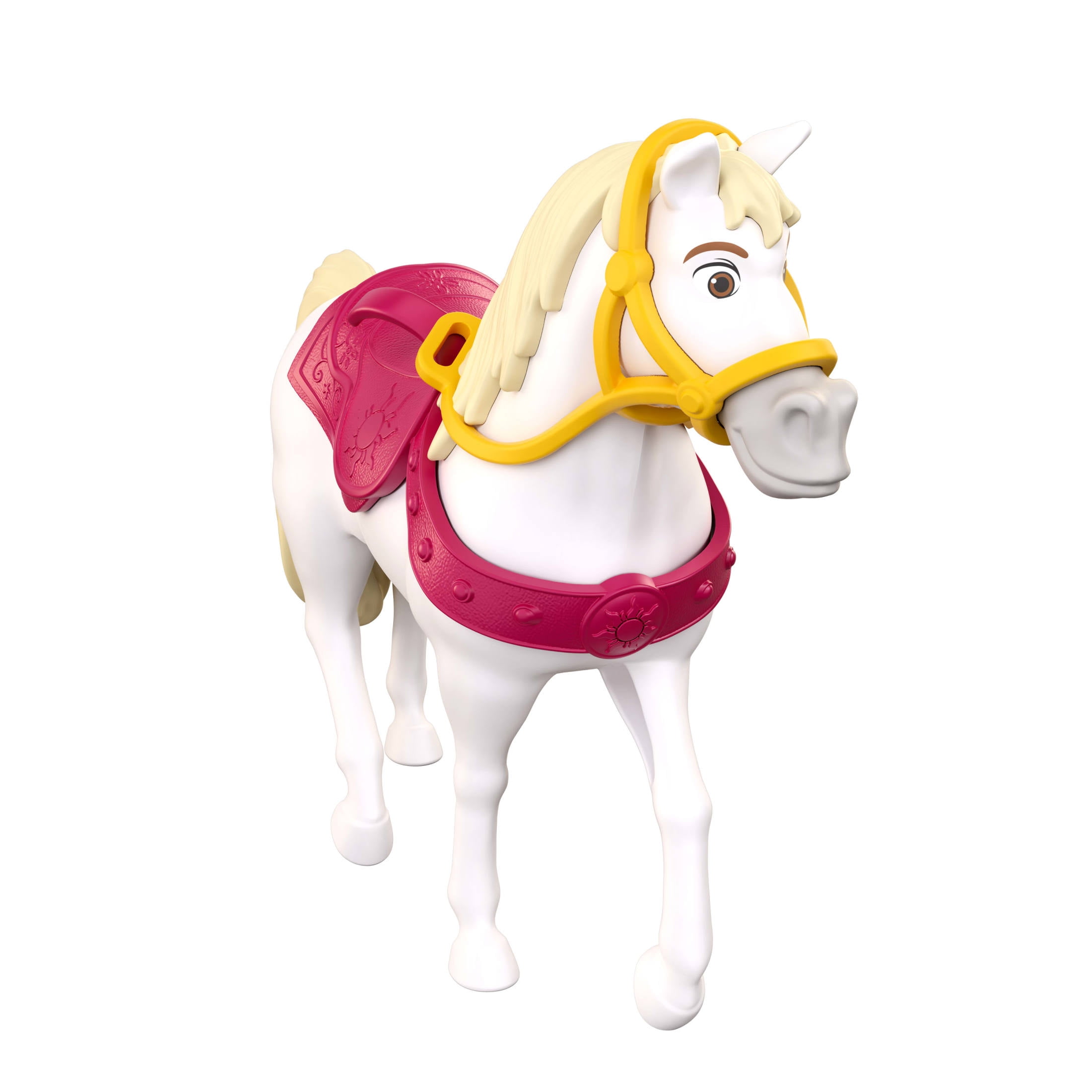 Disney Princess Rapunzel Character Set with 3 Small Dolls & Horse Inspired by Tangled Movie