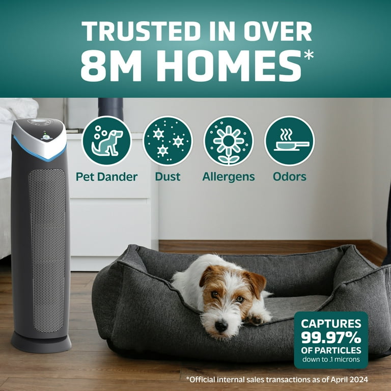 GERMGUARDIAN, Air Purifier, AC5250PT, 915 sq ft, HEPA Pet Pure