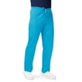 thumbnail image 4 of Adar Universal Unisex Scrub Set - Unisex V-Neck Scrub Top & Tapered Drawstring Scrub Pants, 4 of 7