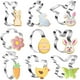 thumbnail image 1 of Decoraciones de Pascua Interior,9-Piece Easter Mouldchicken Cake Mould Mould Stainless Steel Baking Utensils Mould Decoración del hogar, 1 of 1