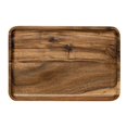 thumbnail image 1 of Breakfast Tray Sushi Bread Cake Plate with Handle Nordic Rectangle Grill Plate, 1 of 5