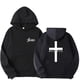 thumbnail image 2 of Sudadera con capucha con estampado de cruz de Jesús para hombre, diseño de hombre, sudadera con cordón, sudadera con capucha Harajuku para primavera y otoño, ropa deportiva con capucha, 2 of 5