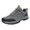 Grey, variant on YUHAOTIN Mens Work Shoes Mens Slip On Sneakers Fashion Spring and Summer Men Sports Shoes Thick Soles Non Slip Hiking Shoes Casual Outdoor Sports Style