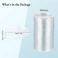 thumbnail image 5 of 200 Pcs Disposable Clear Plastic Plates for Wedding 5 Inch, PS6 Hard Round Dessert Small Plates for Party Wedding, Appetizer Plastic Trays for Catering Events Restaurant Hotel Dessert BBQ, 5 of 6