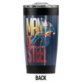 thumbnail image 2 of Superman Steel Flight Stainless Steel Tumbler 20 oz Coffee Travel Mug/Cup, Vacuum Insulated & Double Wall with Leakproof Sliding Lid | Great for Hot Drinks and Cold Beverages, 2 of 7