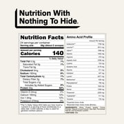Naked Chocolate Whey Isolate Protein - Only 6 Ingredients, 30g Grass-Fed Protein, Undenatured, No GMO, No Soy, Gluten-Free, No Preservatives - 24 Servings