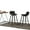 Charcoal Grey and Black, variant on WyndenHall Cacey Mid Century Modern Bentwood Counter Height Stool (Set of 2) - 20.7'' x 21.1'' x 36.6 Distressed Chocolate Brown Natural Finish