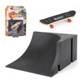 thumbnail image 2 of Children Finger Skateboards Skate Toy Skate Park Ramp Set Tech Practice for Kids, 2 of 3