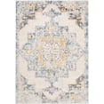 thumbnail image 5 of Livabliss Area Rugs for Living Room, 8x10 Ankara Traditional Ice Blue Rug, Bedroom Dining Room Home Decor Stain Resistant Carpet (7'10" x 10'2"), 5 of 8