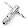 thumbnail image 4 of Youkk M3-M8 Adjustable T-Handle Ratchet Holder Wrench + 5pcs M3-M8 Machine Screw Thread Metric Plug, 4 of 6