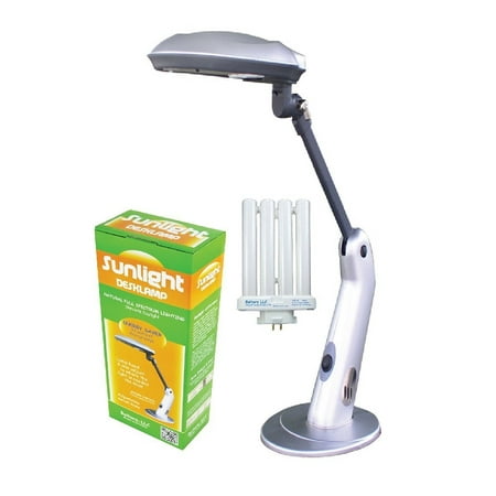 Baltoro-Power Sunlight Desk Lamp Natural Full Spectrum Sun Light. Simulates Daylight. 27 Watts power (Best Sun Lamp For Sad)