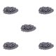 thumbnail image 2 of Yuarrent Cuentas espaciadoras de 200 piezas, sin costuras, 4mm, superficie galvanizada suave y fiable, accesorios pequeños, adornos hechos a Type2 NO2, 2 of 6