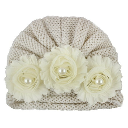

ASEIDFNSA Baby Seal Hat Baby Hats for Girls Hat Cap Warm Girls Boys Baby Crochet Bead Knitted Baby Care