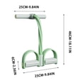 thumbnail image 3 of Upgraded 4-tube Durable Pedal Resistance Band with Handle, Thickened Latex Tubes and Soft Foam Fabric Foot Pedal, Sit Up Exercise Equipment for Abdomen, Waist, Arm, Core/ABS, Leg, Physical Therapy, 3 of 4