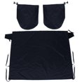 thumbnail image 1 of 1 Set Windshield Snow Cover Car Windshield Cover with Rearview Mirror Cover, 1 of 2