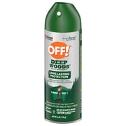 OFF! Deep Woods Insect Repellent Spray with DEET, Mosquito & Tick Bug Spray, 8 Hr, 6 oz