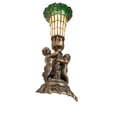 thumbnail image 5 of Meyda Tiffany - 18451 - One Light Mini Lamp - Twin Cherub - Antique Copper, 5 of 7