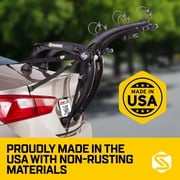 Sariss Bones EX Car Trunk Bike Rack Carrier for 3 Bikes - Black