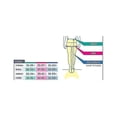 thumbnail image 4 of Adult Reinforced Mermaid Tail For Swimming, Monofin Included Blue S, 4 of 5