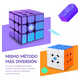 thumbnail image 3 of Cubo M 3x3x3, Rubik Profesional Magnético Morado, 3 of 5
