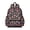 Baseball Gear and, variant on Baseballs Stars Black Pattern Backpack for School, Cute School Bag with Adjustable Shoulder Straps and Padded Back, 13.4"x11"x4.7"