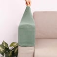 thumbnail image 4 of 2 Pcs Housses de Protection pour Accoudoirs 2x Housses de Repos Housses de Canapé Housse de Canapé Housse de Fauteuil Housses de Repose-Bras Noir Vert, 4 of 9