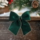 thumbnail image 4 of Adornos navideños, adornos navideños, regalos navideños, lazo navideño de tela, terciopelo dorado flocado, colgante para árbol de Navidad, decoración colgante, accesorios de decoración, lazo de tela., 4 of 6