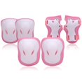 thumbnail image 1 of Amdohai Kids Knee Pads Set 6 in 1 Protective Gear Kit Knee Elbow Pads with Wrist Guards Children Sports Safety Protection Pads for Cycling Roller, 1 of 8