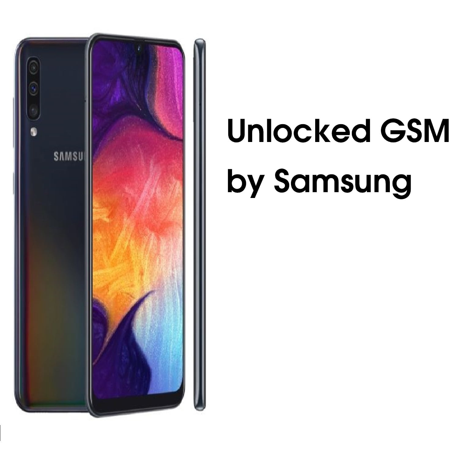 Samsung Galaxy A50 A505g 64gb Gsm Unlocked Dual Sim White Walmart Com Walmart Com