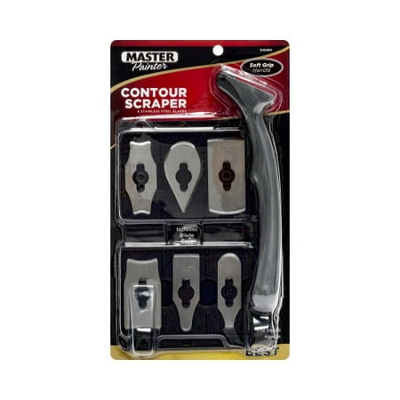 UPC: 0052088075470 | ALLWAY TOOL INC. CS6 Master Painter Contour Scraper Kit