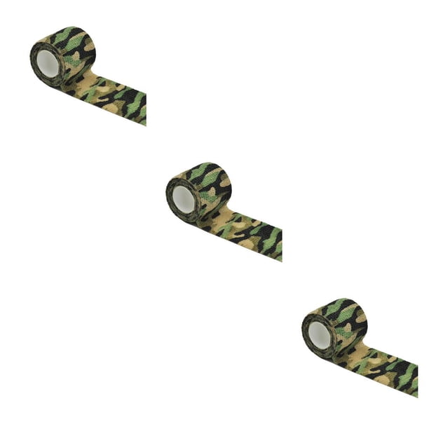 Sonducket Vendaje elástico transpirable para vendaje autoadhesivo, cinta para senderismo, equipo para campistas para camuflaje de pierna y tobillo, 2,5 cm Type1 NO1 Sonducket CBP269371