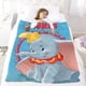 thumbnail image 5 of Dumbo anti-pilling, suave, ligera, esponjosa y acogedora de lujo para hogar y cocina – Perfecta para niños y adultos,70X110cm, 5 of 6